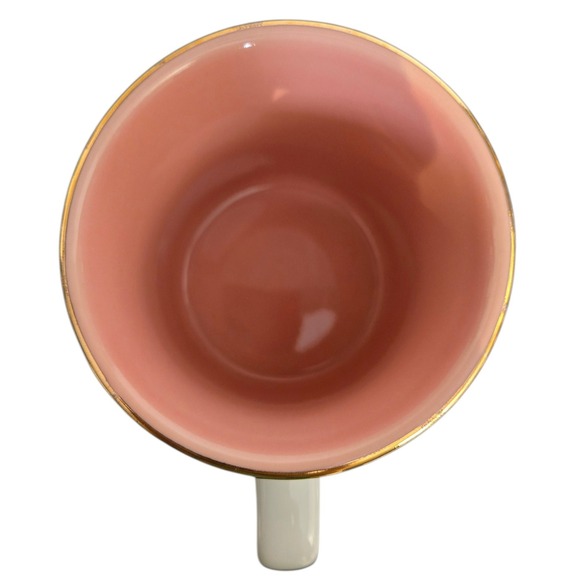 DAVIDsTEA Geometric Tea Mug Gold Rim Boho Pattern Discontinued - Picture 6 of 8